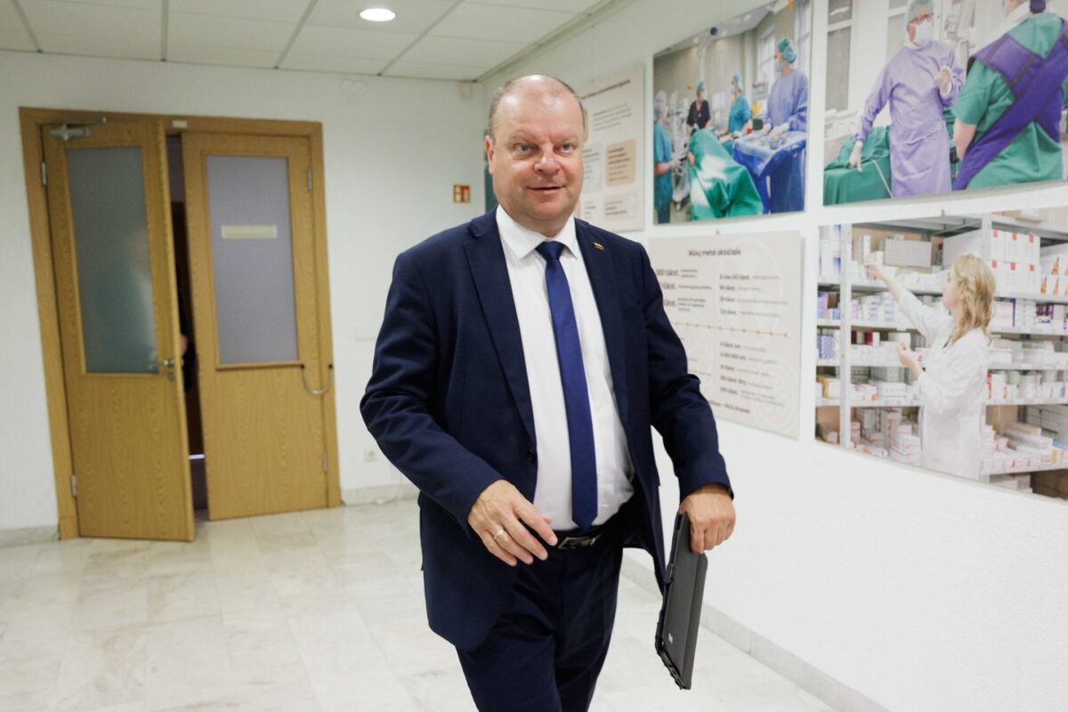 Saulius Skvernelis.V.Skaraičio nuotr.