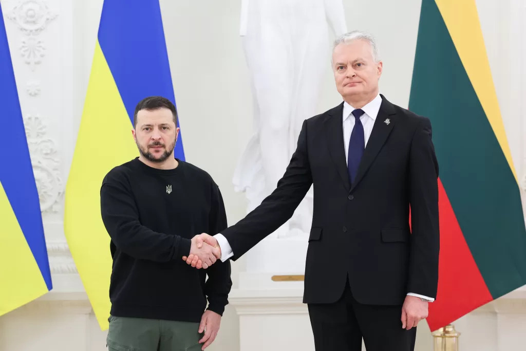 Dauguma ukrainiečių palaiko savo karių dalyvavimą ginant Lietuvą ir kitas Europos šalis