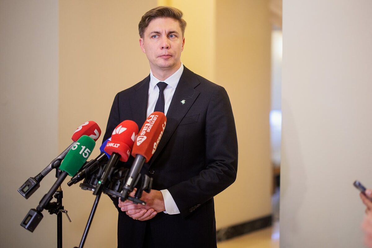 Mindaugas Sinkevičius: oro gynybos stiprinimas – kertinis Lietuvos saugumo prioritetas